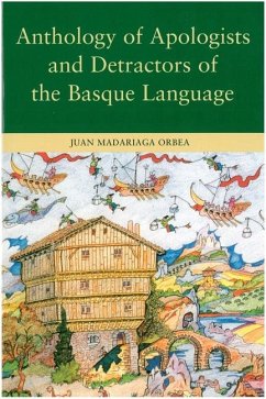 Cover Anthology of Apologists and Detractors of the Basque Language