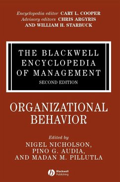 Encyclopedia of Management V11 - Nicholson; Audia Pg; Pillutla MM