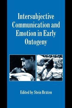 Cover Intersubjective Communication and Emotion in Early Ontogeny