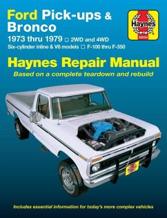 Ford F-100, F-150, F-250, F-350 Full-Size Pick-Ups & Bronco 1973-79 - Haynes Publishing