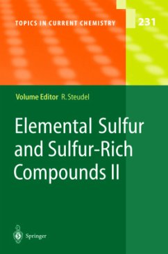 Elemental Sulfur and Sulfur-Rich Compounds II - Steudel, Ralf (Volume ed.)