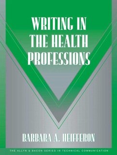 Cover Writing in the Health Professions