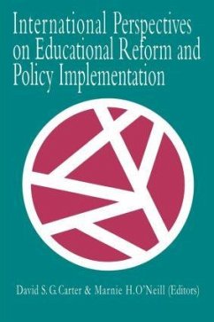 International Perspectives On Educational Reform And Policy Implementation