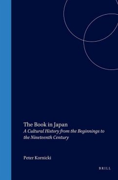 The Book in Japan - Kornicki, Peter