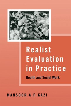 Realist Evaluation in Practice - Kazi, Mansoor A F