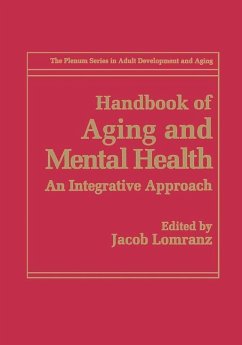 Handbook of Aging and Mental Health - Lomranz, Jacob (Hrsg.)