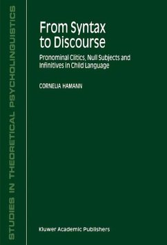 From Syntax to Discourse - Hamann, C.