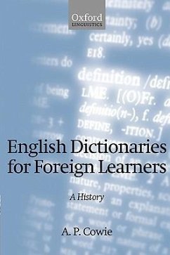 English Dictionaries for Foreign Learners - Cowie, A P