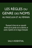 Les règles du genre des noms au masculin et au féminin