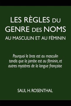 Cover Les règles du genre des noms au masculin et au féminin