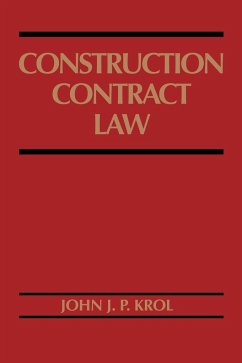 Construction Contract Law - Krol, John J P