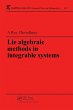 Lie Algebraic Methods in Integrable... - Bild 1