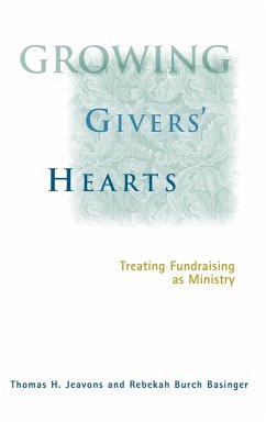 Growing Givers' Hearts - Jeavons, Thomas H; Basinger, Rebekah Burch