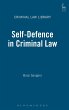 Self-Defence in Criminal Law - Bild 1