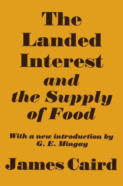 Cover Landed Interest and the Supply of Food