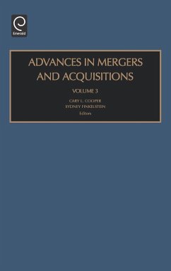 Advances in Mergers and Acquisitions - Finkelstein, Sydney (ed.)