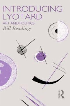Introducing Lyotard - Readings, Bill