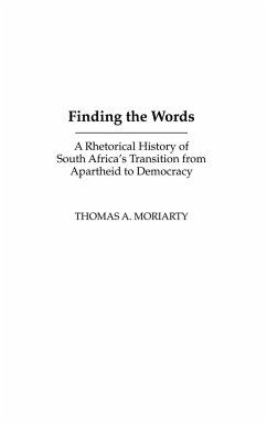 Finding the Words - Moriarty, Thomas A.