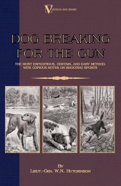 Dog Breaking for the Gun