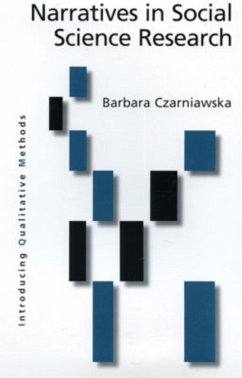 Narratives in Social Science Research - Czarniawska, Barbara