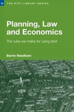 Planning, Law and Economics - Needham, Barrie