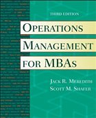Operations Management for MBAs - Meredith, Jack R.;Shafer, Scott M.