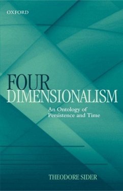 Four-Dimensionalism - Sider, Theodore (, Professor of Philosophy, New York University)