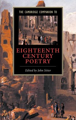The Cambridge Companion to Eighteenth-Century Poetry - Sitter, John (ed.)