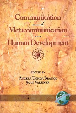 Cover Communication and Metacommunication in Human Development (PB)