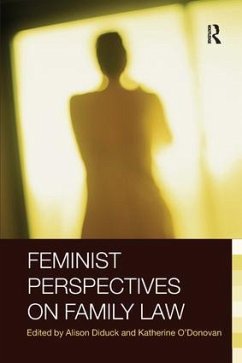 Feminist Perspectives on Family Law - Diduck, Alison / O'Donovan, Katherine (eds.)