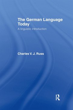 The German Language Today - Russ, Charles