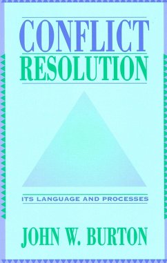 Conflict Resolution - Burton, John W