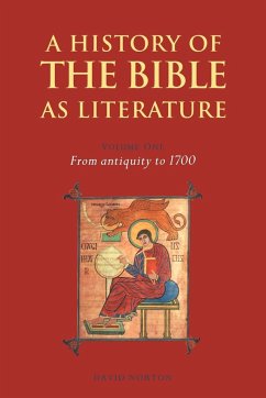 A History of the Bible as Literature - Norton, David