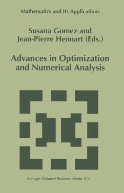 Advances in Optimization and Numerical Analysis - Gomez, S. / Hennart, J.P. (Hgg.)