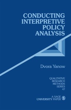 Conducting Interpretive Policy Analysis - Yanow, Dvora