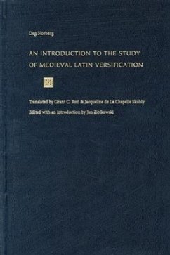 An Introduction to the Study of Medieval Latin Versification - Norberg, Dag Ludvig