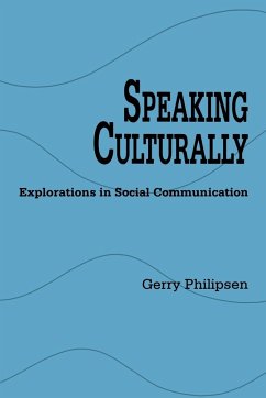 Speaking Culturally - Philipsen, Gerry