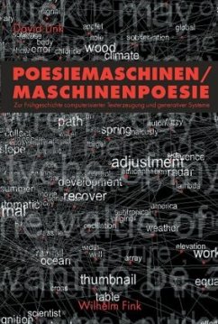 Poesiemaschinen - Maschinenpoesie - Link, David