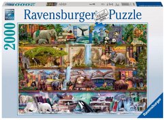 Ravensburger 16652 - Aimee Steward, Großartige Tierwelt, 2000 Teile Puzzle