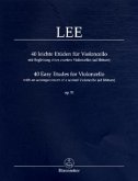 40 leichte Etüden für Violoncello op.70, mit Begleitung eines zweiten Violoncellos (ad libitum)\40 Easy Etudes for Violincello op.70, with an accompaniment of a second Violoncello (ad libitum)