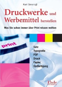 Cover Druckwerke und Werbemittel herstellen