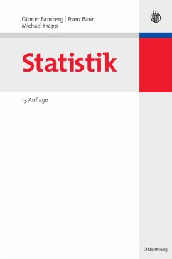 Statistik - Bamberg, Günter / Baur, Franz / Krapp, Michael