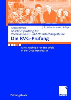 Die RVG-Prüfung - Berners, Jürgen F.