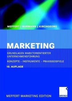 Marketing - Meffert, Heribert - Burmann, Christoph - Kirchgeorg, Manfred