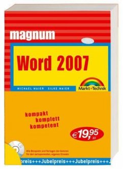 Word 2007, m. CD-ROM - Maier, Michael; Maier, Silke