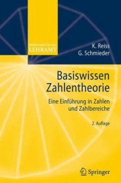 Basiswissen Zahlentheorie - Reiss, Kristina; Schmieder, Gerald