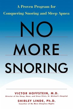 No More Snoring - Hoffstein, Victor; Linde, Shirley