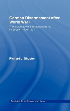 Cover German Disarmament After World War I