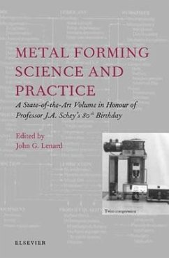 Metal Forming Science and Practice - Lenard, J G