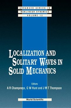 Localization and Solitary Waves in Solid Mechanics